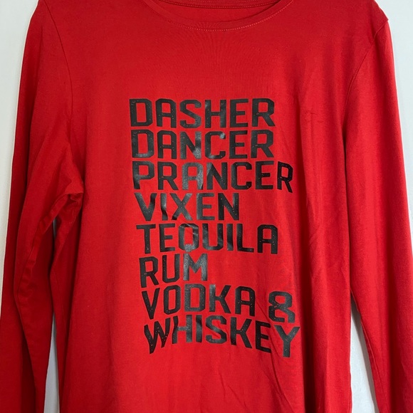 Tipsy Reindeer holiday shirt - Picture 3 of 4